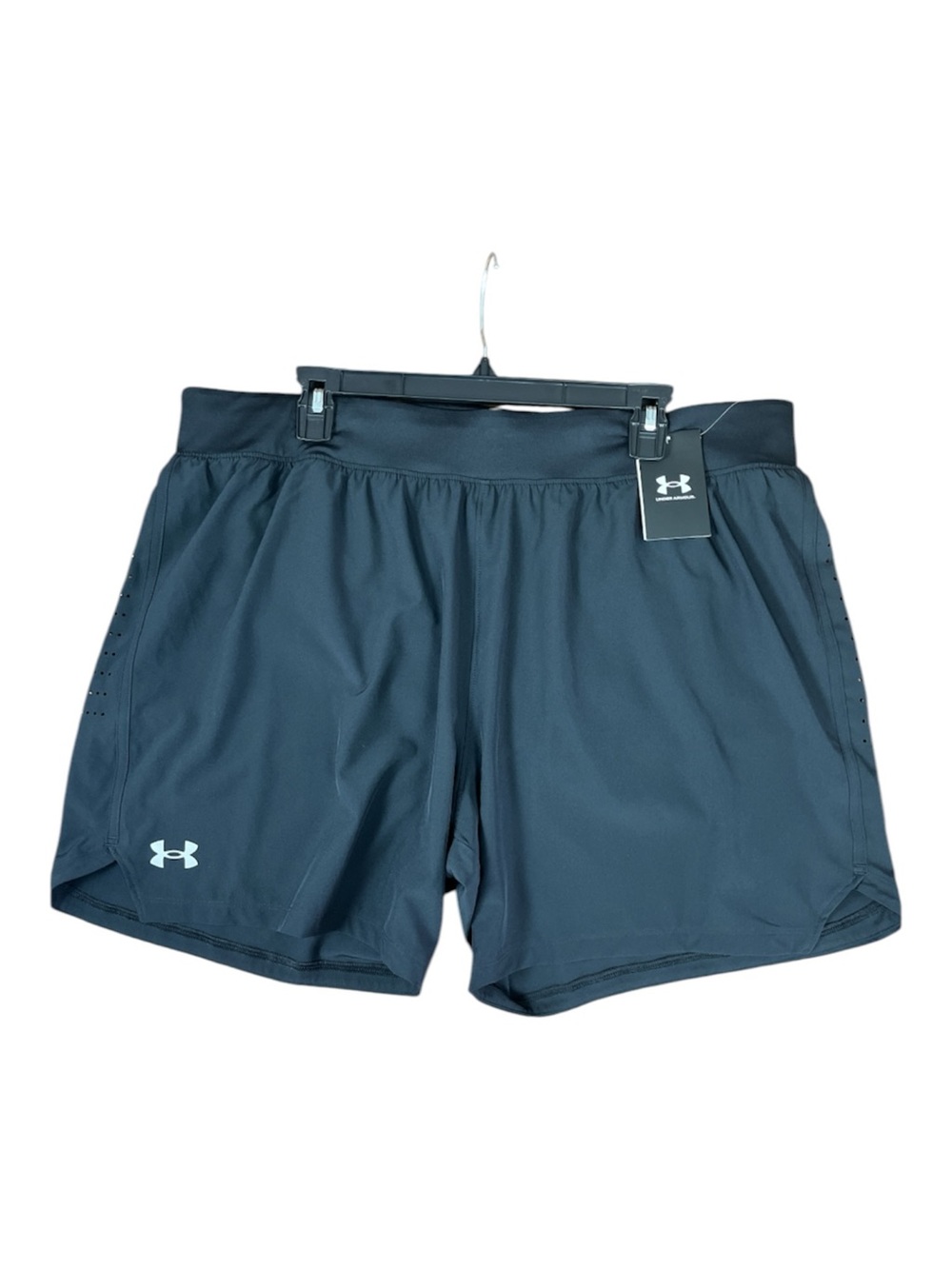 NWT Under Armour Men's Speedpocket Performance Running Shorts Black Size 2XL